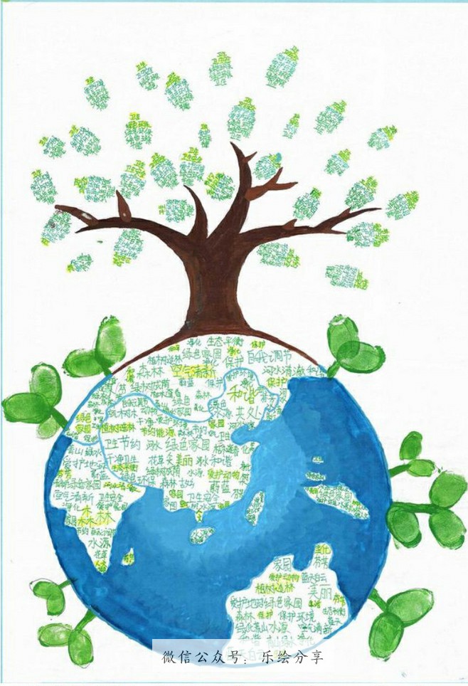 兒童畫 科技 環保